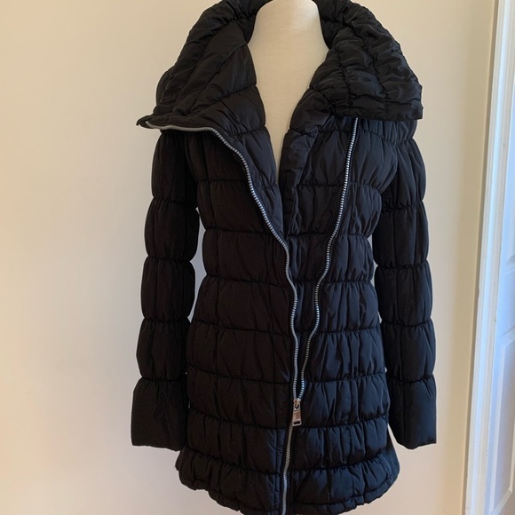 CALVIN KLEIN Medium women’s Black winter coat jacket - Picture 6 of 16